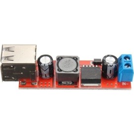 Çift USB Çıkışlı DC-DC Voltaj Dönüştürücü (9V-36V - 5V 3A)