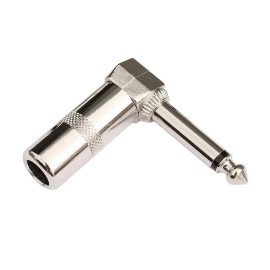 6.3mm Mono Gitar Jack Metal L Tip