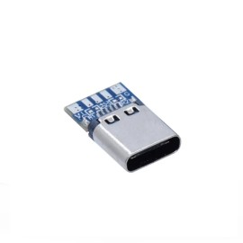 Type-C Dişi Fiş Şase Karkas Konnektör 5Pin