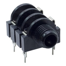 6.3mm Mono Yatık Gitar Jack Şase