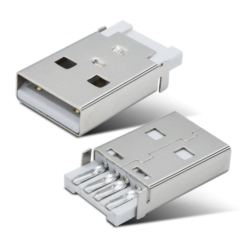 Usb Erkek Fiş Konnektör Şase Karkas Type-A 4Pin