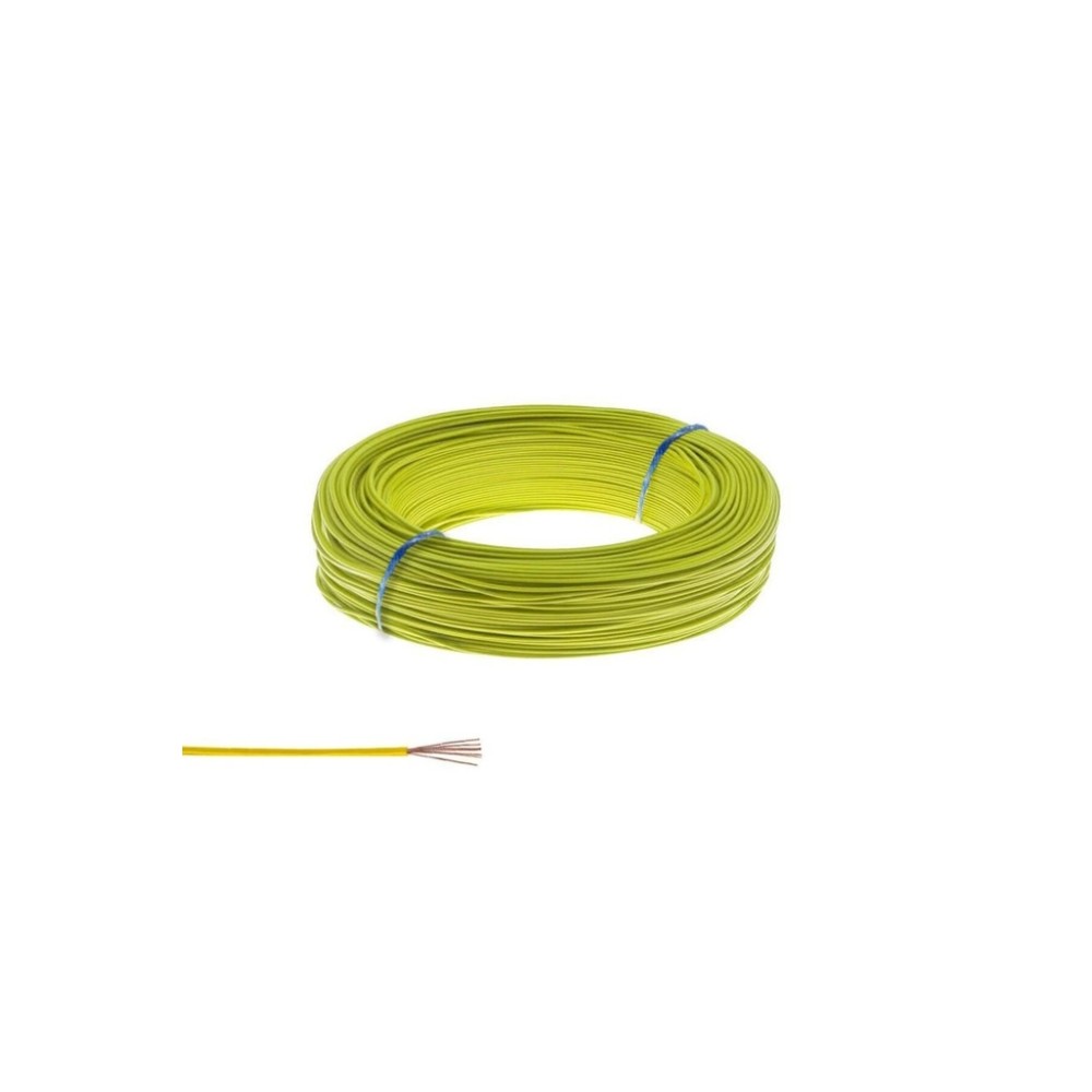 Sarı 200 Metre Zil Teli Montaj Kablosu