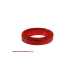 Kırmızı 200 Metre Zil Teli Montaj Kablosu Kırmızı 200 Metre Zil Teli Montaj Kablosu