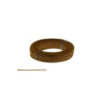 Kahverengi 200 Metre Zil Teli Montaj Kablosu