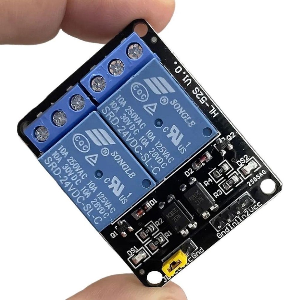24v 2 Kanal Röle Modül 24v 2 Kanal Röle Modül