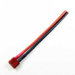 16AWG Banana - T Plug Dönüştürücü Kablo 21cm Erkek 16AWG Banana - T Plug Dönüştürücü Kablo 21cm Erkek