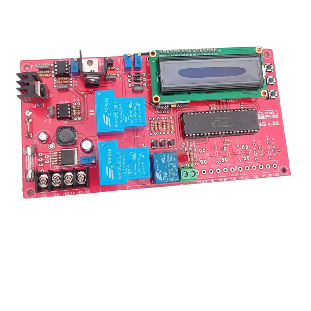 Solar Güneş Paneli  2 Röleli Takip Sistemleri