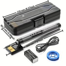 USB Taşınabilir Elektrikli Havya Kiti