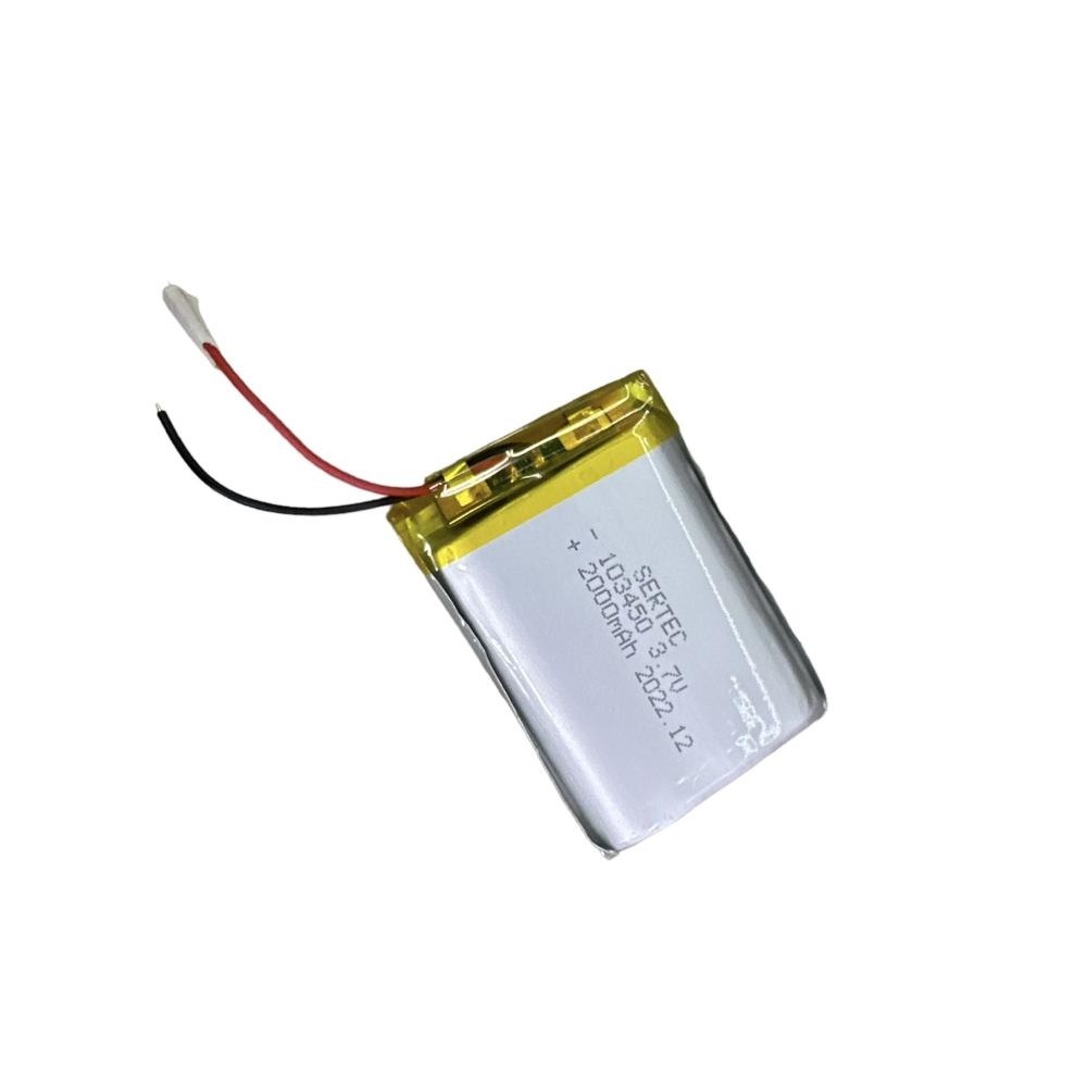 Sertec  3.7V 2000 MAh Li-Po Pil