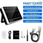 FNIRSI ADS1013D 2 Kanal 100MHz 1GSa/s Dijital Dokunmatik Tablet Osiloskop