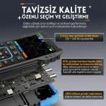 FNIRSI 2C23T 3'ü 1 Arada Çift Kanallı Tablet Osiloskop Multimetre Fonksiyon Jeneratörü