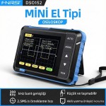 FNIRSI DSO152 Taşınabilir Mini Dijital Osiloskop (Prob Kiti Dahil)