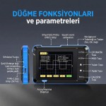 FNIRSI DSO152 Taşınabilir Mini Dijital Osiloskop (Prob Kiti Dahil)