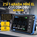 FNIRSI DSO-153 Mini El Tipi Osiloskop + Sinyal Üretici (2'si 1 Arada)