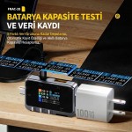 FNIRSI FNAC-28 USB Dijital Voltmetre Ampermetre ve Test Cihazı (Type-C)