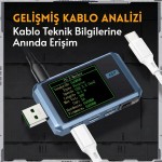 FNIRSI FNB48P Bluetooth Destekli USB Güç Ölçer ve Protokol Test Cihazı
