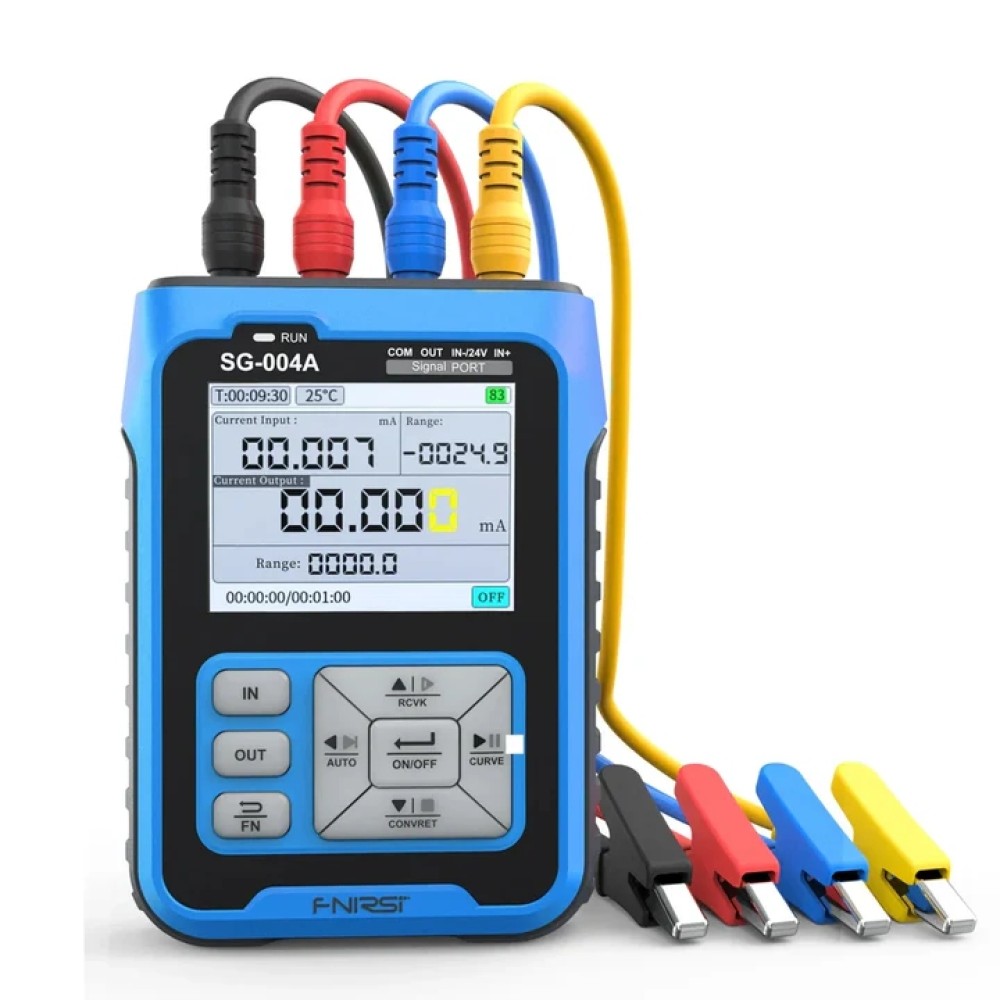 FNIRSI SG-004A Mini Sinyal Jeneratörü: 0-24V 4-20mA Akım Gerilim Simülatörü