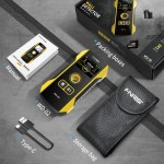 FNIRSI WD-02 Şarjlı Duvar Tarayıcı: Metal, Ahşap ve AC Kablo Dedektörü