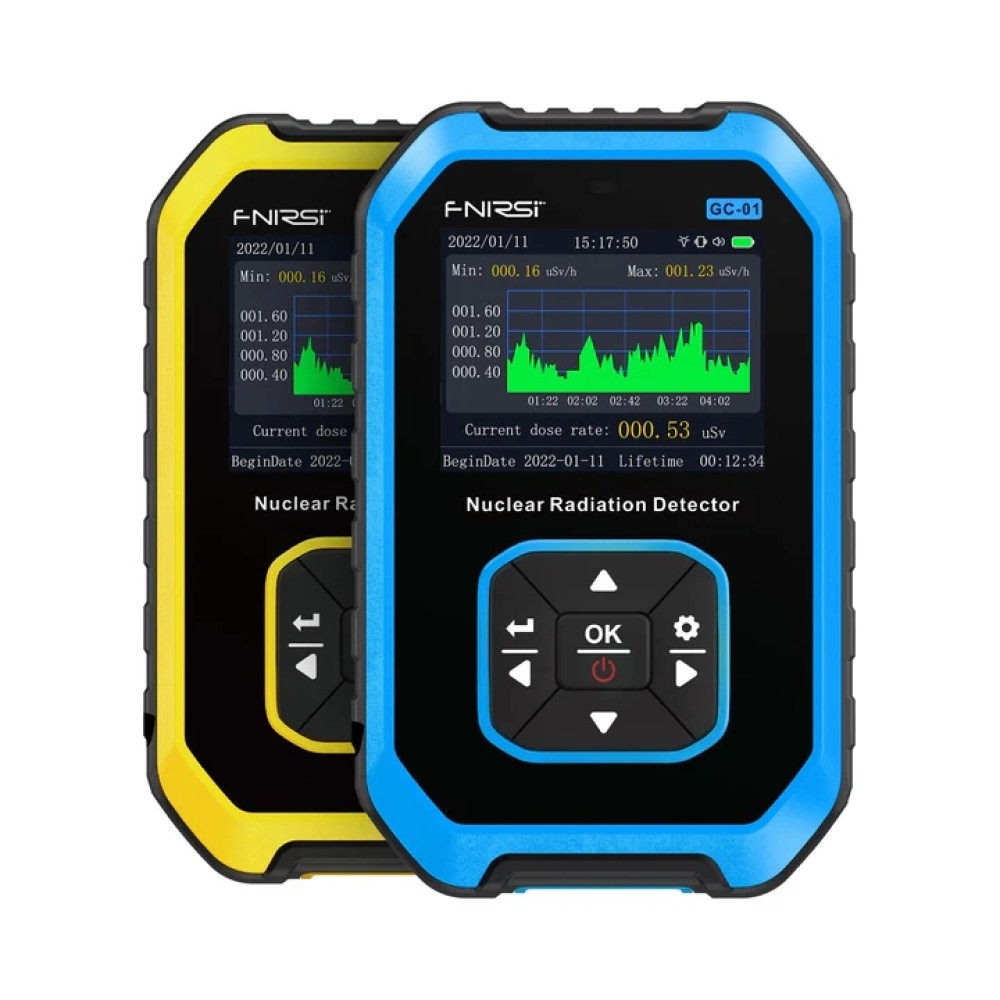 FNIRSI GC-01 Dijital Radyasyon Ölçer - Nükleer Radyasyon Dedektörü