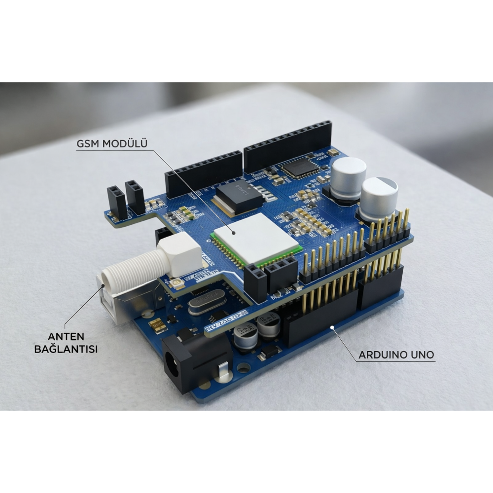  SIM800C GSM/GPRS Arduino Uno Shield