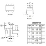 ATtiny85-20PU 20MHz Mikrodenetleyici