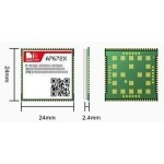 SimCom A7672E-FASE, LTE CAT1 with GNSS/BT module