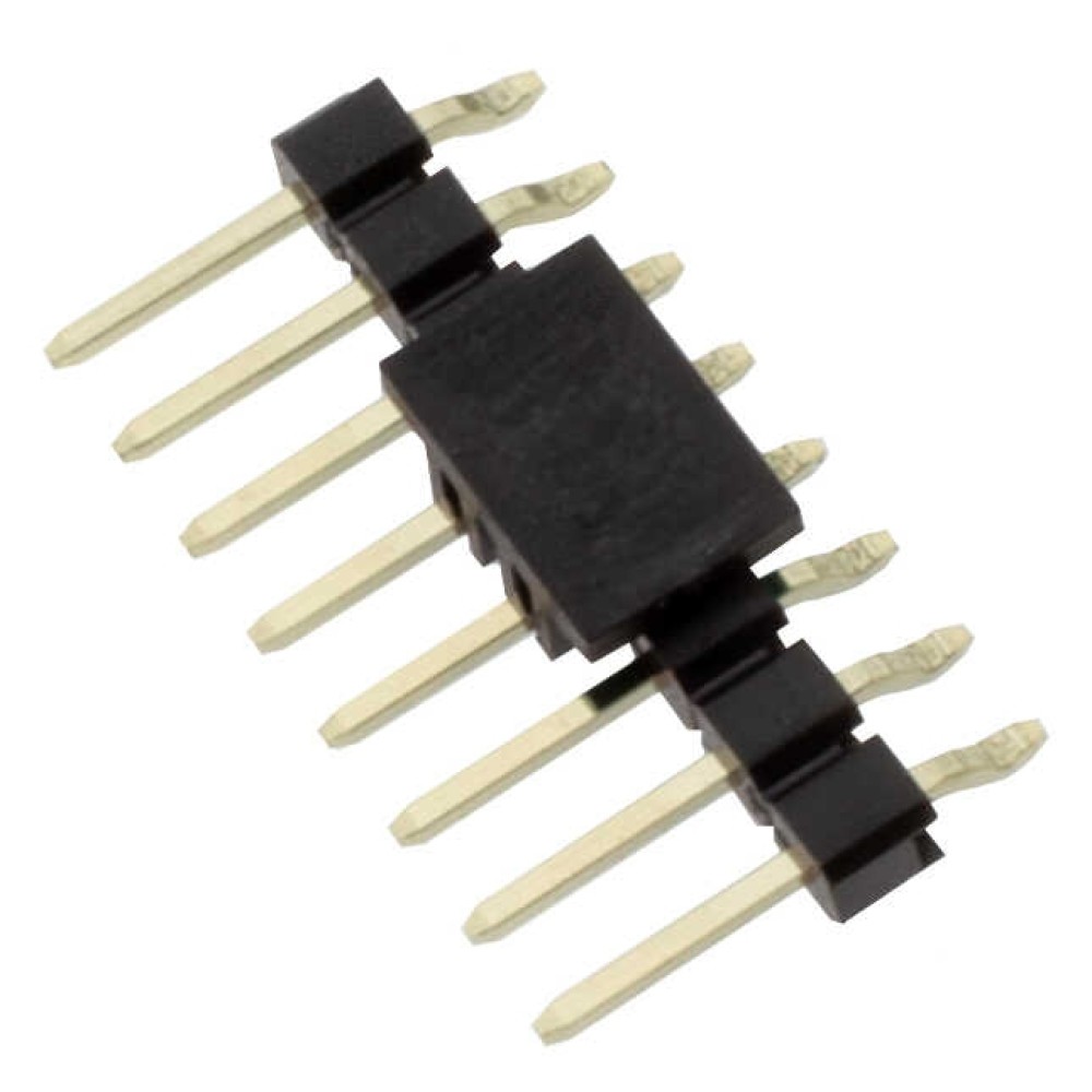 2.54mm 8 Pin SMD 90° Erkek Pin Header