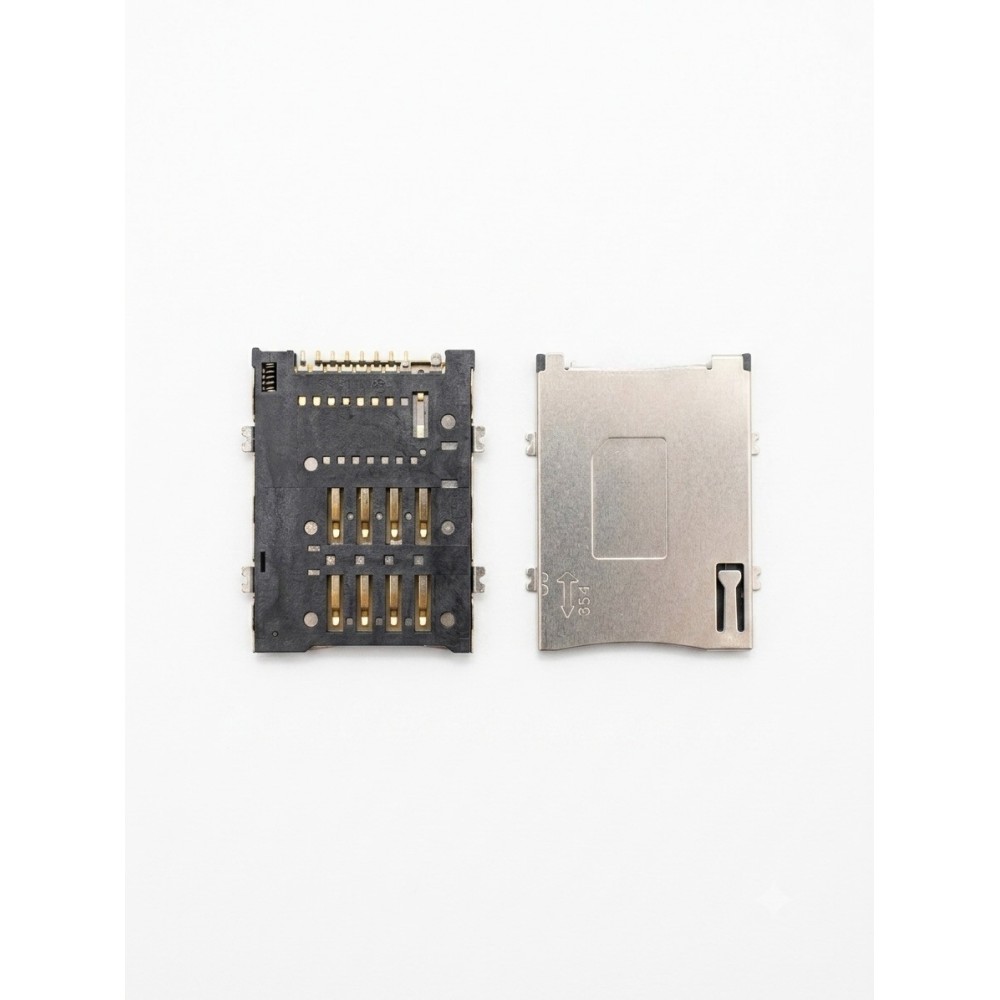 8 Pin SMD Yüzey Montaj SIM Kart Soketi