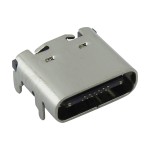 USB Type-C Konektör SMD Dişi (6 Pin)