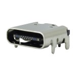 USB Type-C Konektör SMD Dişi (6 Pin)