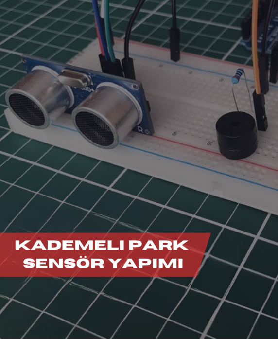 Arduino ile 5 Kademeli Park Sensörü Yapımı