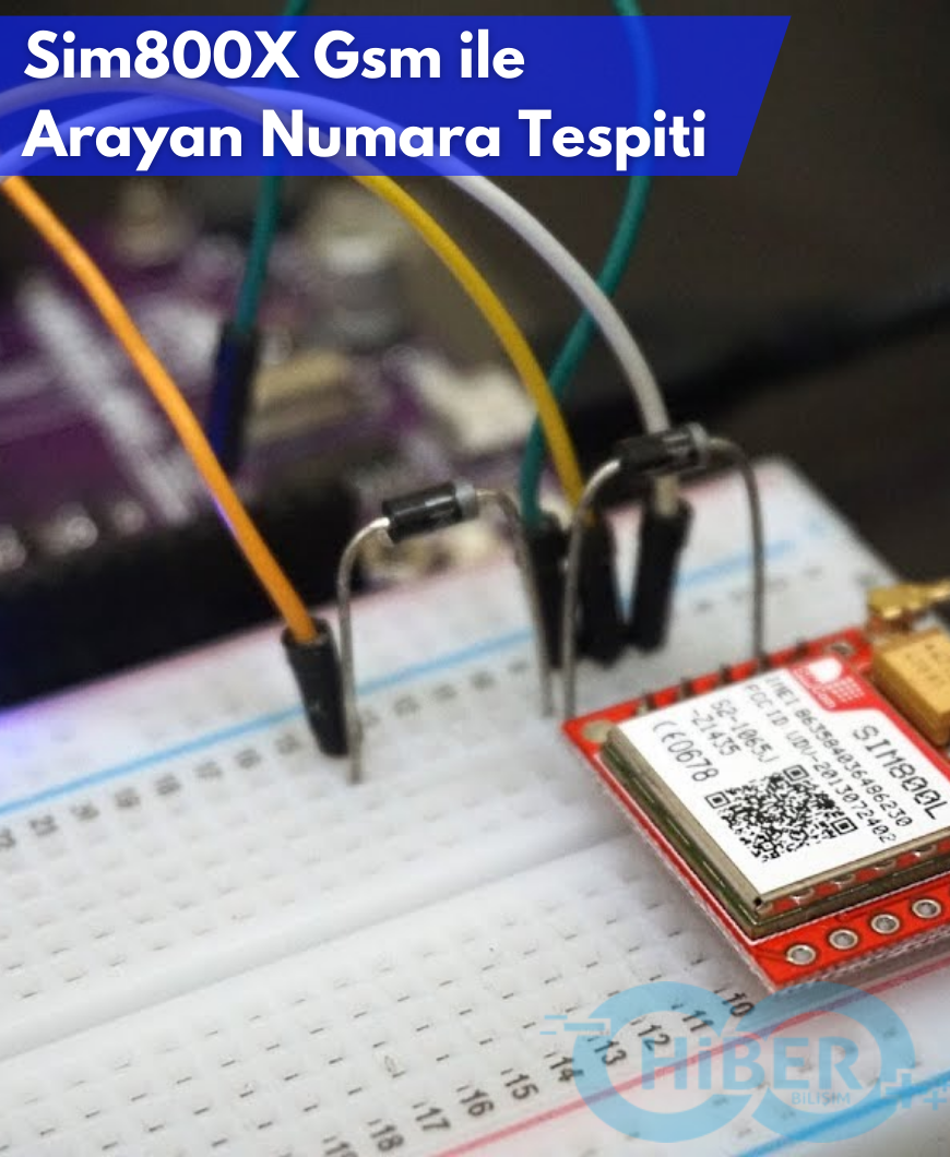 Arduino ile SIM800C Arayan Numarayı Çekme