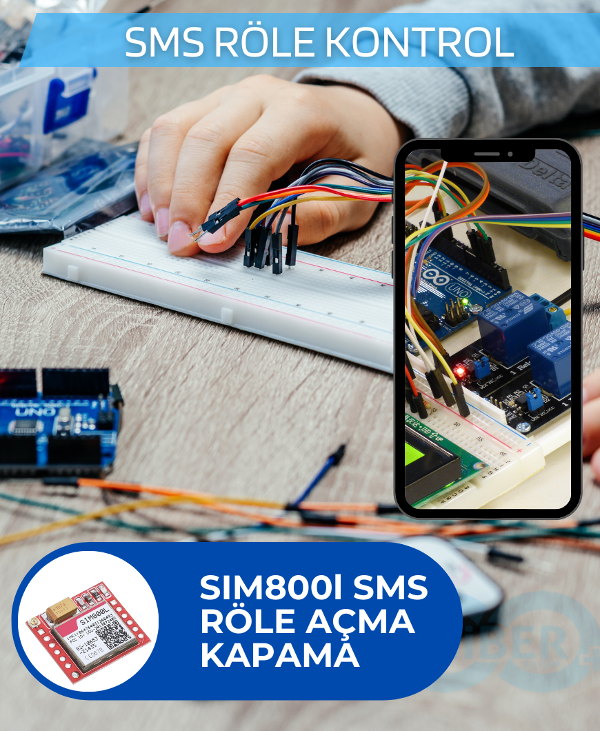 Arduino Sim800l Sim800c Sms Röle Kontrol