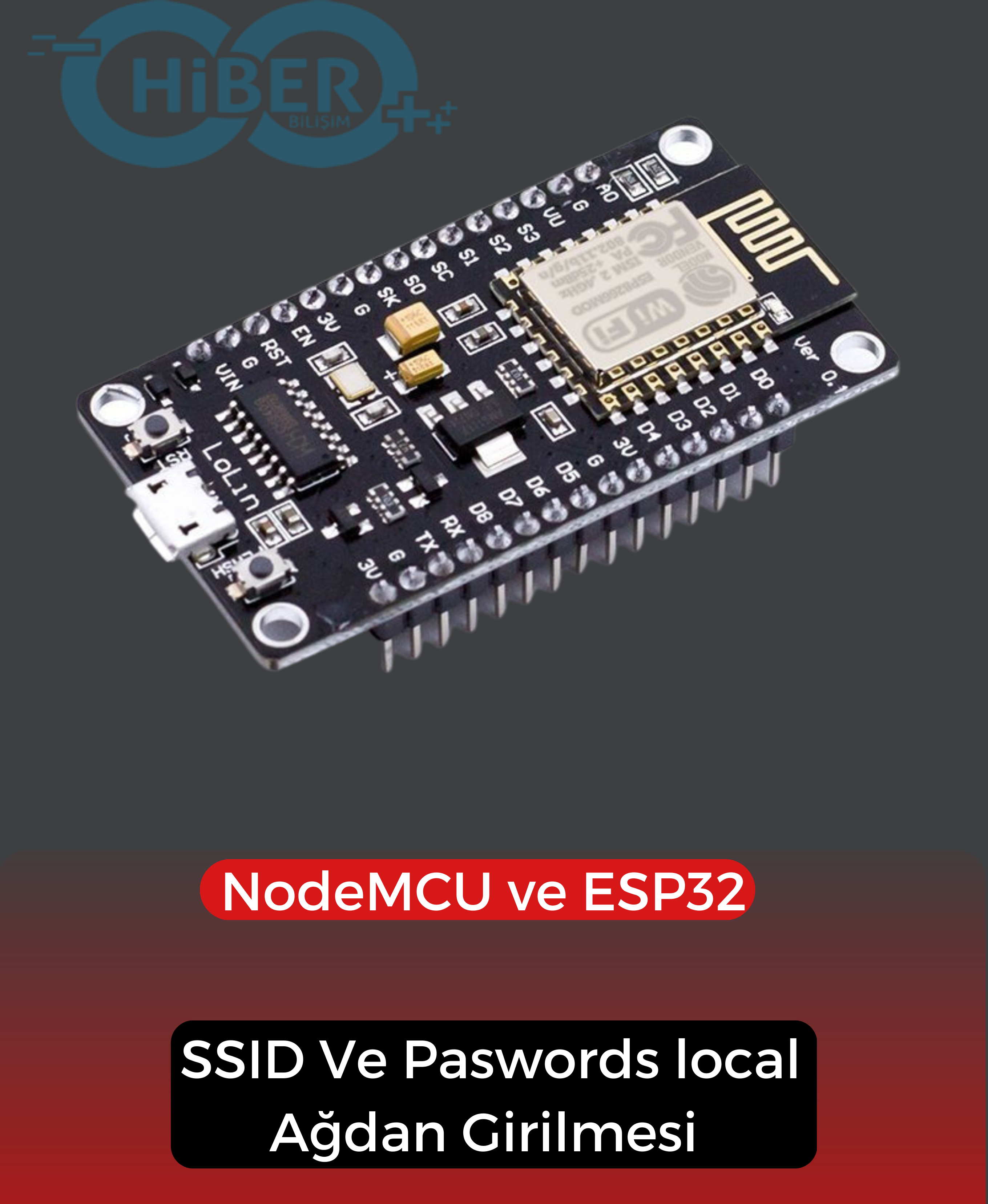 NodeMCU ve ESP32 SSID Ve Paswords local Ağdan Girilmesi