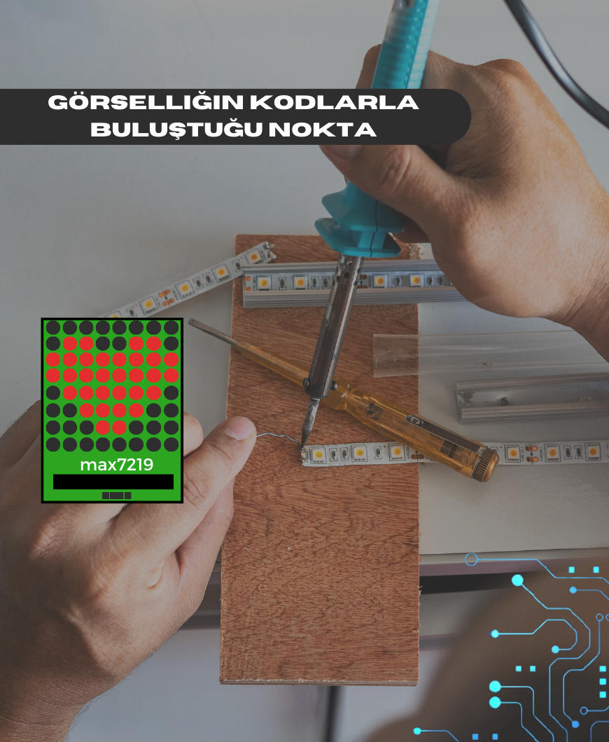 Arduino ile Max7219 Dot Matrix Kullanımı